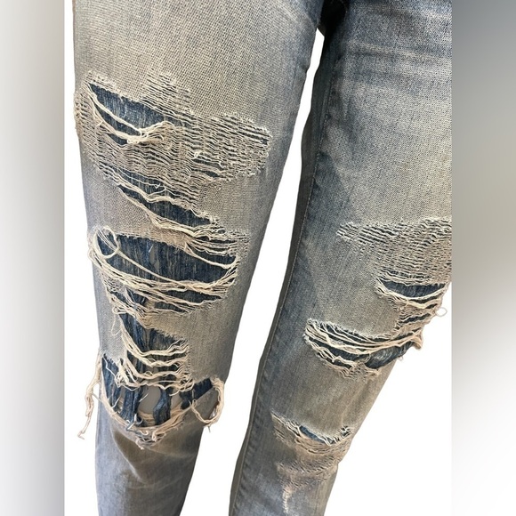 Joe’s Distressed Light Wash  Jeans Size 24 - Picture 5 of 11